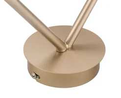 Applique murale Arrioph 2 lampes E14 IP20 or et