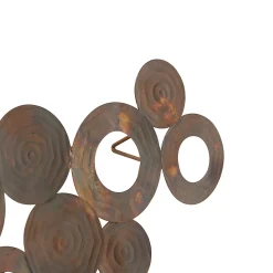 Applique murale Art déco en cuivre 77 cm - Circles