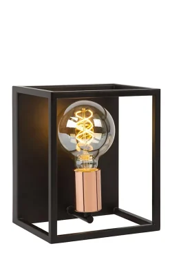 Applique murale ARTHUR en métal avec 1xE27 - Noir - Lucide