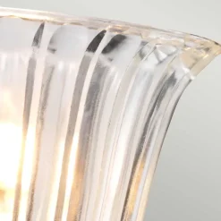 Applique murale Austen 1 lumière - Nickel poli