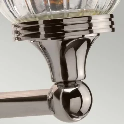 Applique murale Austen 1 lumière - Nickel poli