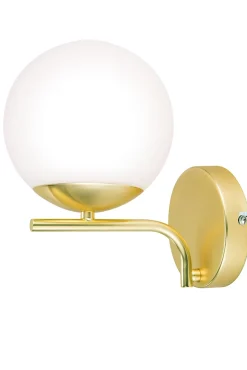 Applique murale Baldaz GoodHome E14 IP20 dorée