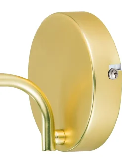 Applique murale Baldaz GoodHome E14 IP20 dorée