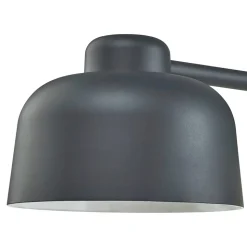 Applique murale Batley LED intégrée 800lm 15.5W IP44 GoodHome gris anthracite