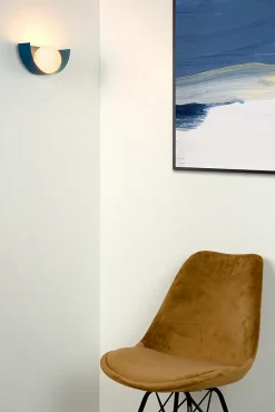 Applique murale BENNI en acier avec 1xG9 - Bleu - Lucide