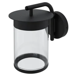 Applique murale Beret LED intégrée 800lm 11W IP44 GoodHome noir