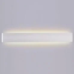 Applique Murale Blanche Double Faisceau 60cm 17W Haut rendement 145lm/W IP44 - Blanc Neutre 4000K - 5500K - SILAMP