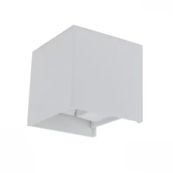Applique Murale Blanche LED 12W IP54 Carré - Blanc Chaud 2300K - 3500K - SILAMP