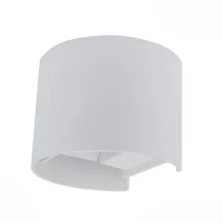 Applique Murale Blanche LED 6W IP54 Rond - Blanc Neutre 4000K - 5500K - SILAMP