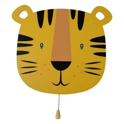 Applique murale bois tigre LED