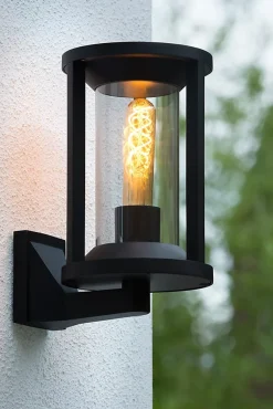 Applique murale CADIX en aluminium avec 1xE27 - Noir - Lucide