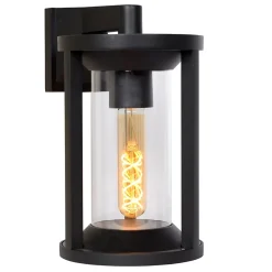 Applique murale CADIX en aluminium avec 1xE27 - Noir - Lucide