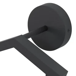 Applique murale Calenzana LED intégrée 420lm 12W IP44 GoodHome gris anthracite