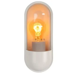 Applique murale CAPSULE en synthétique avec 1xE27 - Blanc - Lucide
