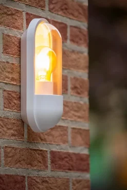 Applique murale CAPSULE en synthétique avec 1xE27 - Blanc - Lucide