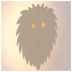 Applique murale CHARLIE en métal avec LED intégré - Crème - Lucide