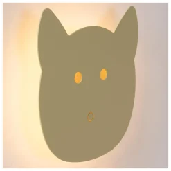 Applique murale CHARLIE en métal avec LED intégré - Vert - Lucide