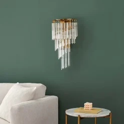 Applique murale chic pampilles tombantes - Zephia