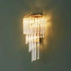 Applique murale chic pampilles tombantes - Zephia