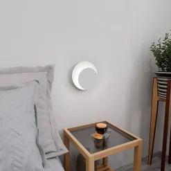 Applique murale CIRCLE 1C WHITE, Emibig Lighting, Fabriqué en EU