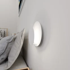 Applique murale CIRCLE 1C WHITE, Emibig Lighting, Fabriqué en EU