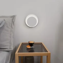 Applique murale CIRCLE 1C WHITE, Emibig Lighting, Fabriqué en EU