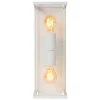 Applique murale CLAIRE en métal avec 2xE27 - Blanc - Lucide