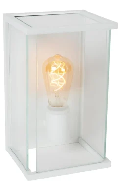 Applique murale CLAIRE en métal avec 1xE27 - Blanc - Lucide