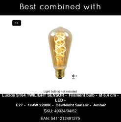 Applique murale CLAIRE en métal avec 1xE27 - Blanc - Lucide