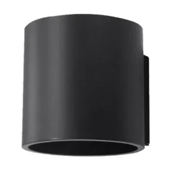 Applique Murale Cylindre LED - SILUMEN - Noir - Ampoule G9 - 12W