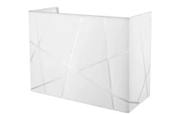 Applique murale Dachigam E14 IP20 blanc