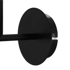 Applique murale Darrah E27 IP20 noir