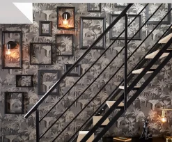 Applique murale Darrah E27 IP20 noir