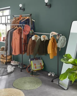 Applique murale Darrah E27 IP20 noir