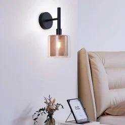 Applique murale décorative 1xE14 23W IP20 - Métal