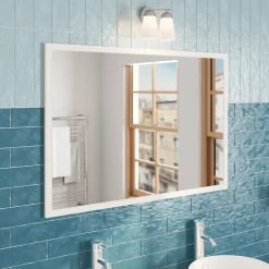 Applique murale de salle de bain Dudhon 2 lumières G9 4.2W IP44 GoodHome argent