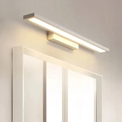 APPLIQUE MURALE DE SALLE DE BAIN LED APP841-1W FLAT 80CM CHROME