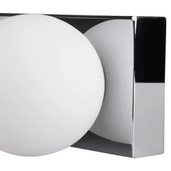 Applique murale de salle de bain Dorres 4 lumières G9 4.2W IP44 GoodHome argent