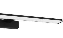 Applique murale de salle de bain Pandella LED intégrée 900lm IP44 11W blanc froid noir