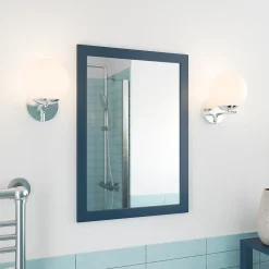 Applique murale de salle de bain Dorres E14 40W IP44 GoodHome argent