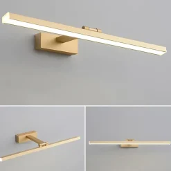 APPLIQUE MURALE DE SALLE DE BAIN APP834-1W GOLD