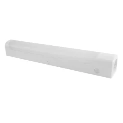 Applique murale de salle de bain LED intégrée 400lm 5W IP20 blanc neutre GoodHome blanc