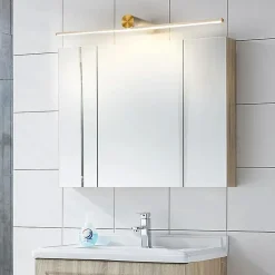 APPLIQUE MURALE DE SALLE DE BAIN APP1348 OLD GOLD