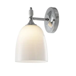 Applique murale de salle de bain Shafat G9 4.2W IP44 GoodHome blanc