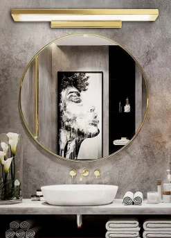 APPLIQUE MURALE DE SALLE DE BAIN APP838-1W GOLD