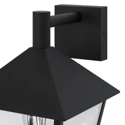 Applique murale descendante Docker E27 25W IP44 GoodHome noir