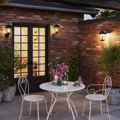 Applique murale descendante Docker E27 25W IP44 GoodHome noir