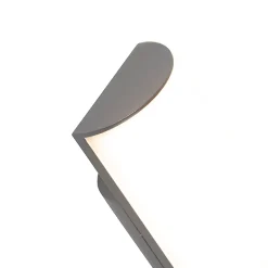 Applique murale d'extérieur moderne gris foncé avec LED - Harry