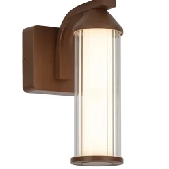 Applique murale d'extérieur BRISA rouille E27 H26cm