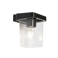 Applique murale d'extérieur moderne noire IP54 - Chimay